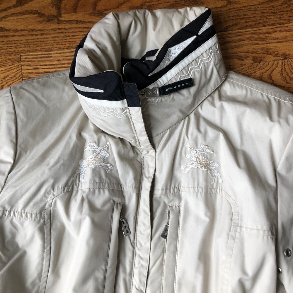 BOGNER ski jacket w/ belted waist.   Stylish & Warm!  size 10